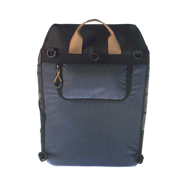 fahrradrucksack basil Basil Miles Tagesrucksack 17l Gepäckträgertasche | blau/schwarz