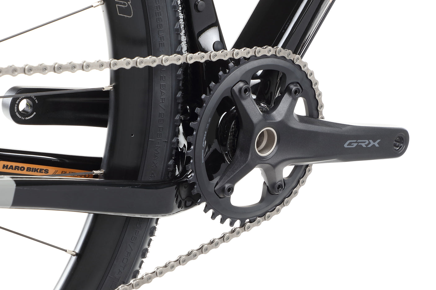 Haro Bikes Buzzard Carbon 3 - Gloss Jet Black Grey / Copper