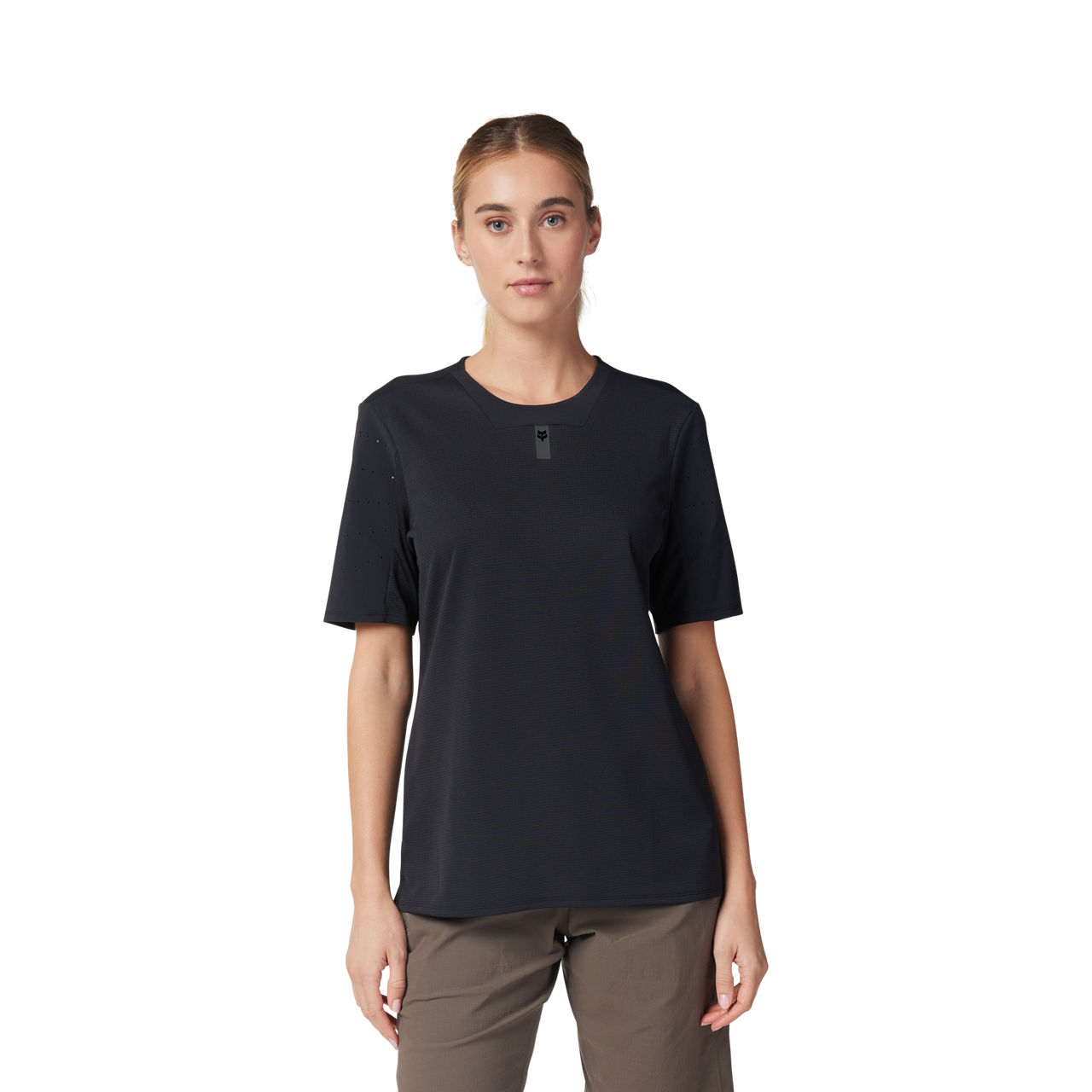 Fox W Defend SS Jersey Black