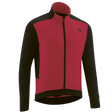 Gonso Bavella Langarm Trikot mit durchgehendem Reißverschluss Herren rot/schwarz