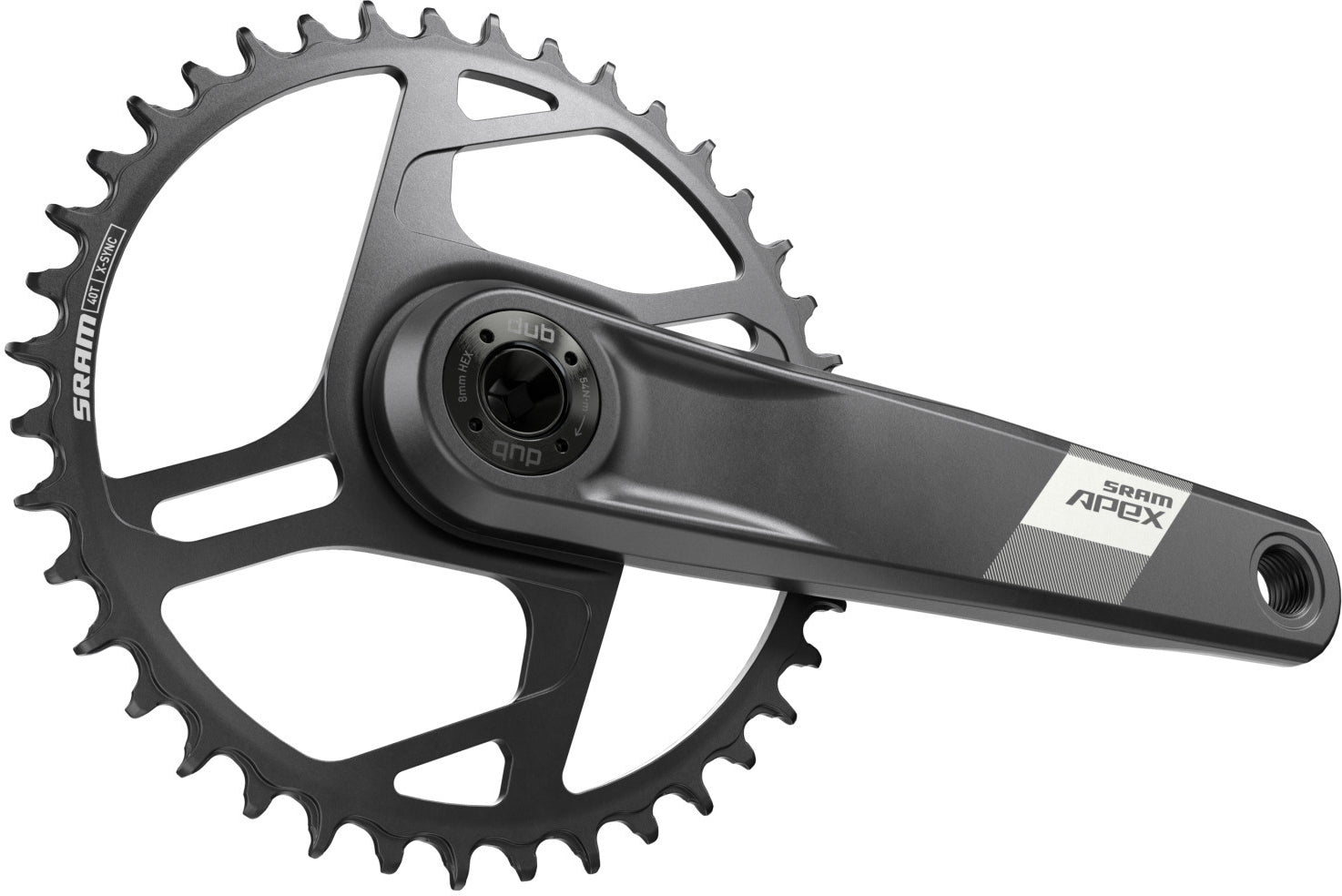 SRAM Apex 1 DUB Wide Kurbelgarnitur 12-fach 40Z