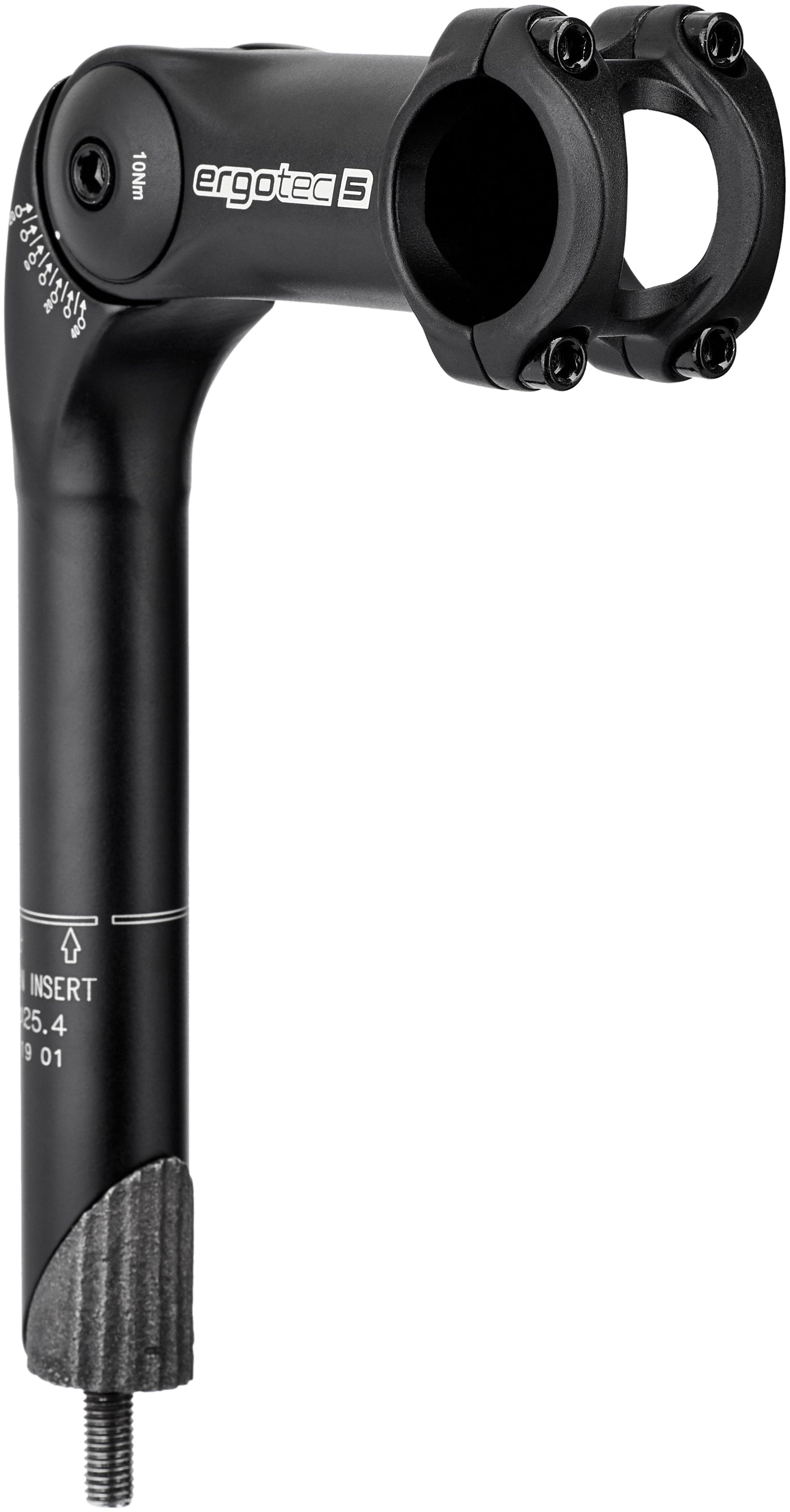 Humpert Ergotec Octopus XL Vorbau Ø31,8/25,4mm schwarz