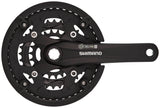 Shimano Alivio FC-T4010 Kurbelgarnitur 44/32/22 Kettenschutzring schwarz