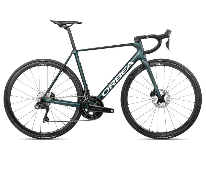 Orbea ORCA M20iTEAM Escape Green - Carbon View Matt (2026)