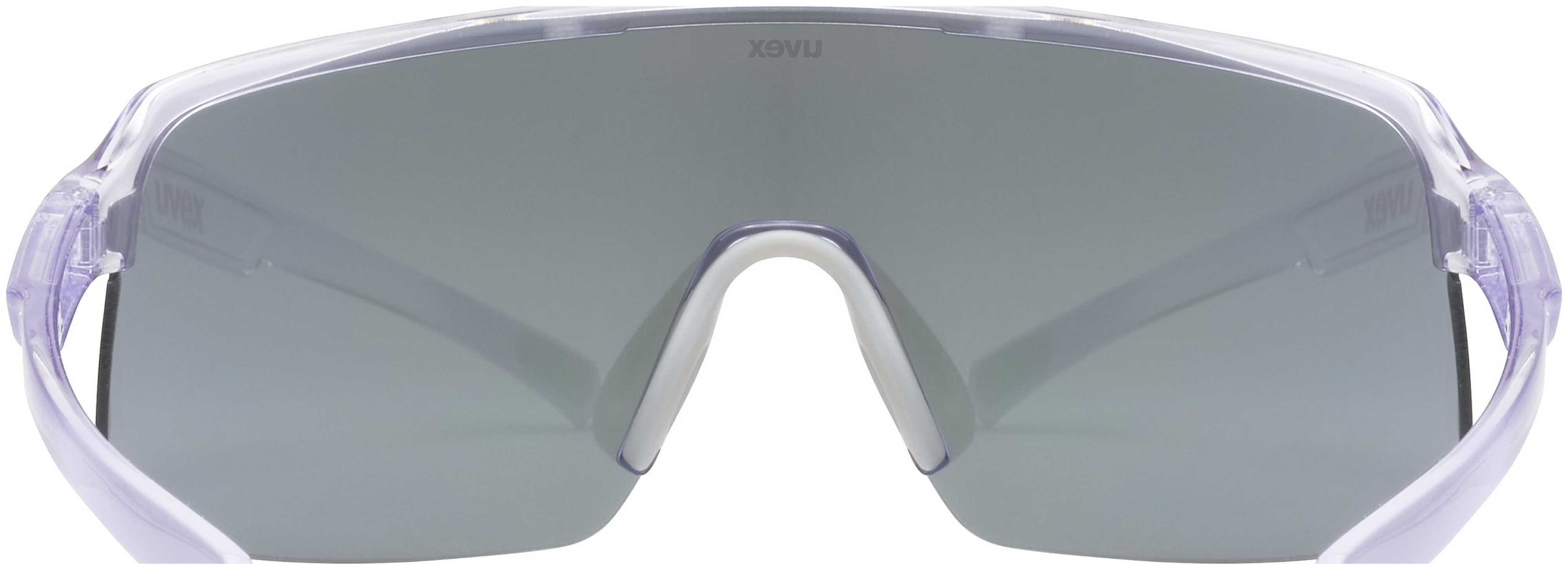 uvex Dyrt Radbrille Clear / Mirror Red