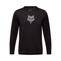 Fox YTH Ranger LS Jersey Head | Kinder Langarm-Trikot | Black – aktuelle Variante