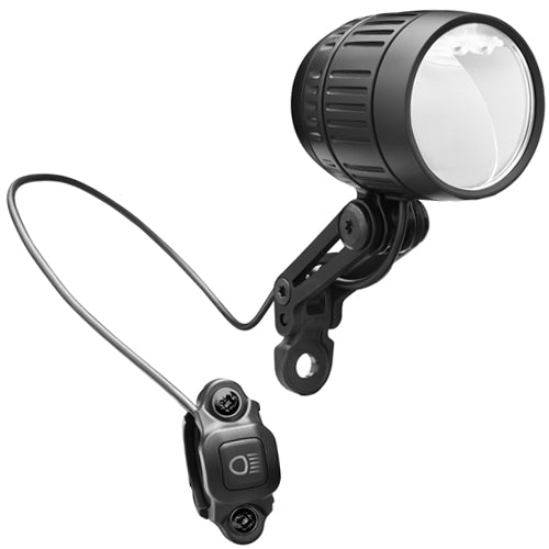 fahrrad scheinwerfer für e-bike Busch + Müller Lumotec IQ-XM E Highbeam Fernlicht für E-Bikes schwarz