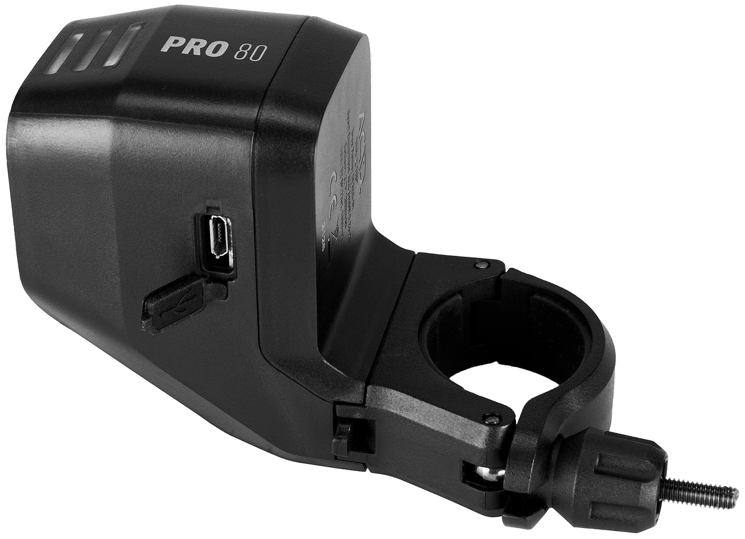 cube acid pro 80 fahrrad beleuchtungsset schwarz ACID Frontlicht PRO 80