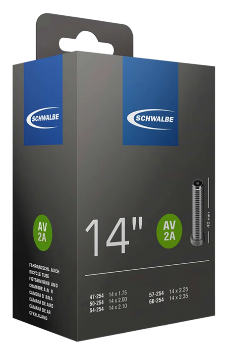 Schwalbe Nr .2A Schlauch 14" 47/60-254 AV