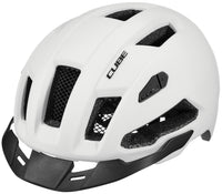 CUBE Helm EVOY HYBRID white – aktuelle Variante
