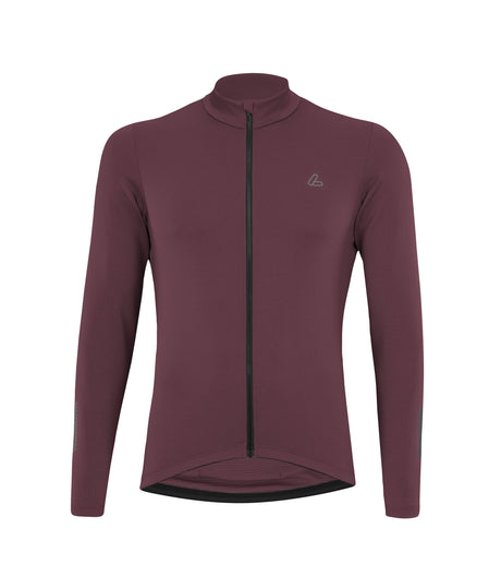 Löffler M Bike L/S Jersey Skys Merino Mid Castagne