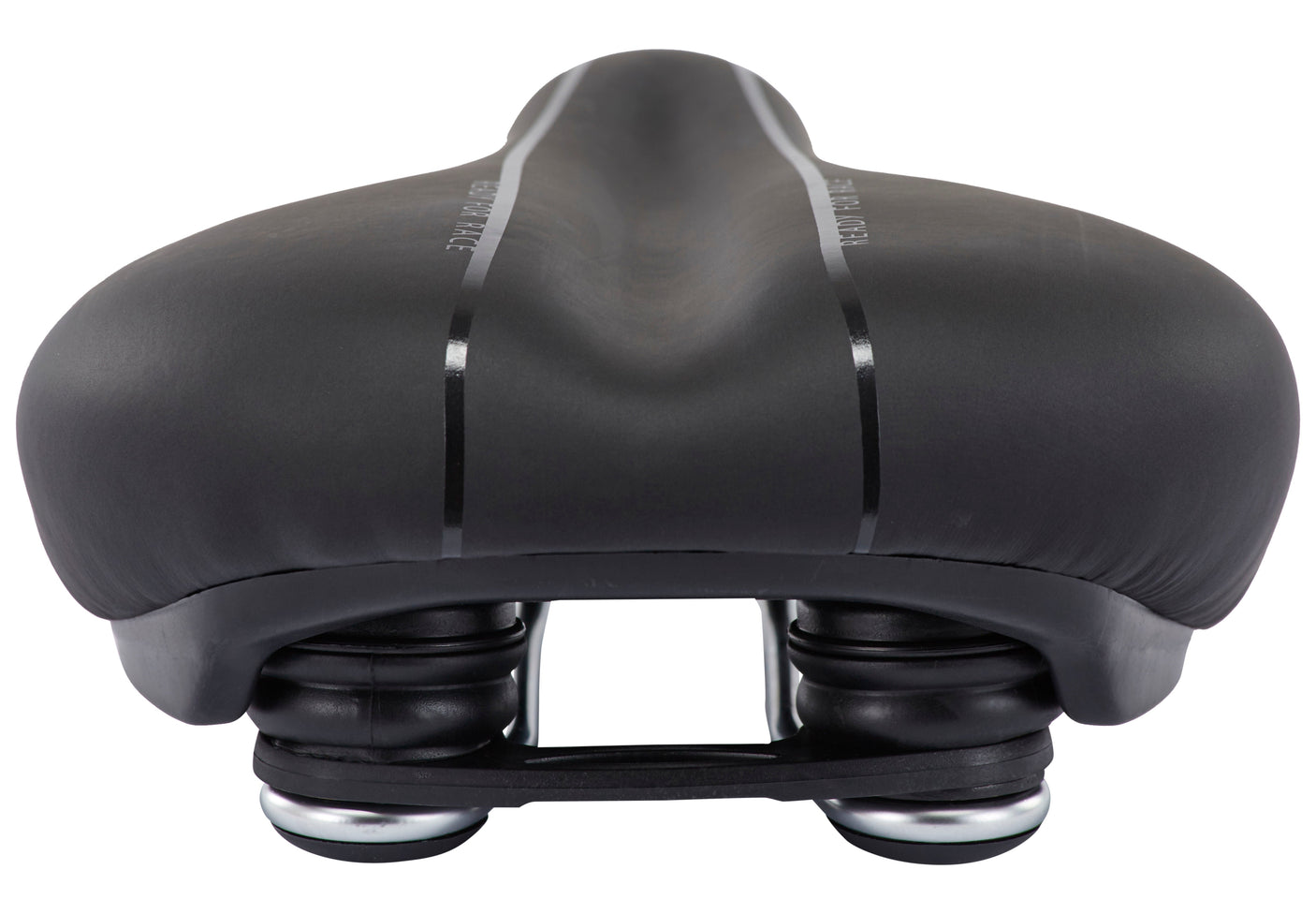 fahrradsattel zweiteilig RFR Sattel CITY COMFORT D2 mit Elastomeren