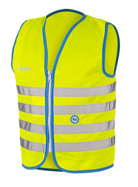 Wowow Sicherheitsweste Fun Jacket | Kinder Fahrradweste | gelb – aktuelle Variante