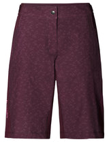 VAUDE Ledro Print Shorts Damen lila