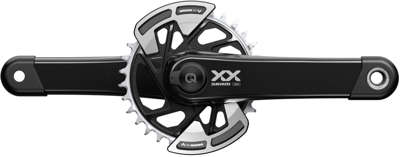 SRAM Quarq XX Eagle AXS T-Type DUB Powermeter Kurbelgarnitur 32Z 12-fach DM schwarz