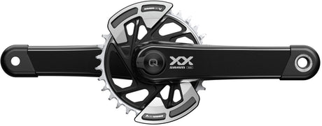 SRAM Quarq XX Eagle AXS T-Type DUB Powermeter Kurbelgarnitur 32Z 12-fach DM schwarz