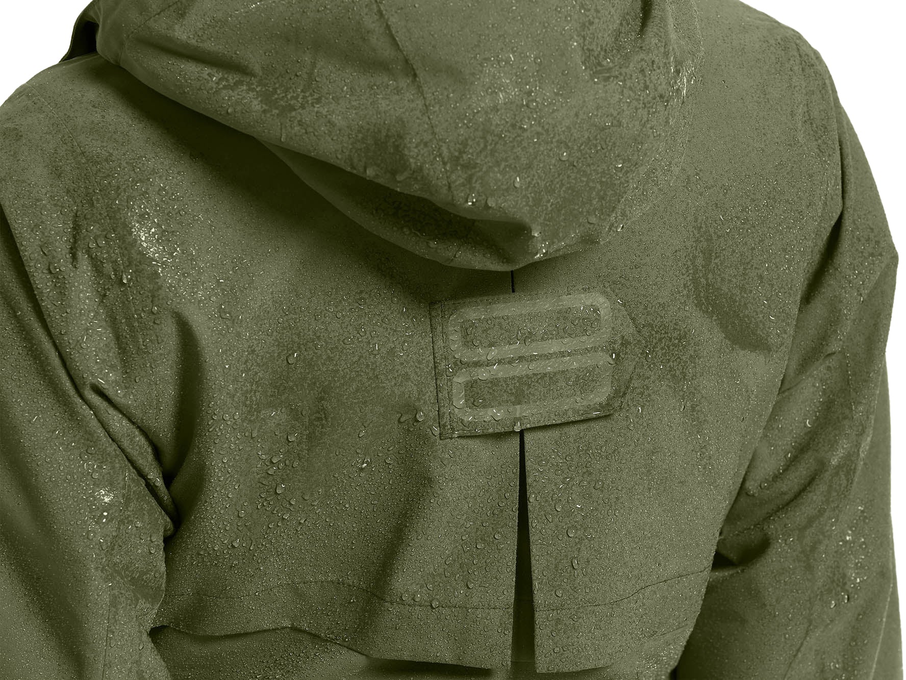 Basil Mosse Regenparka Damen oliv