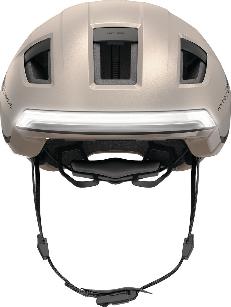 fahrradhelm gold damen Abus HYP-E Urban Fahrradhelm | champagne gold