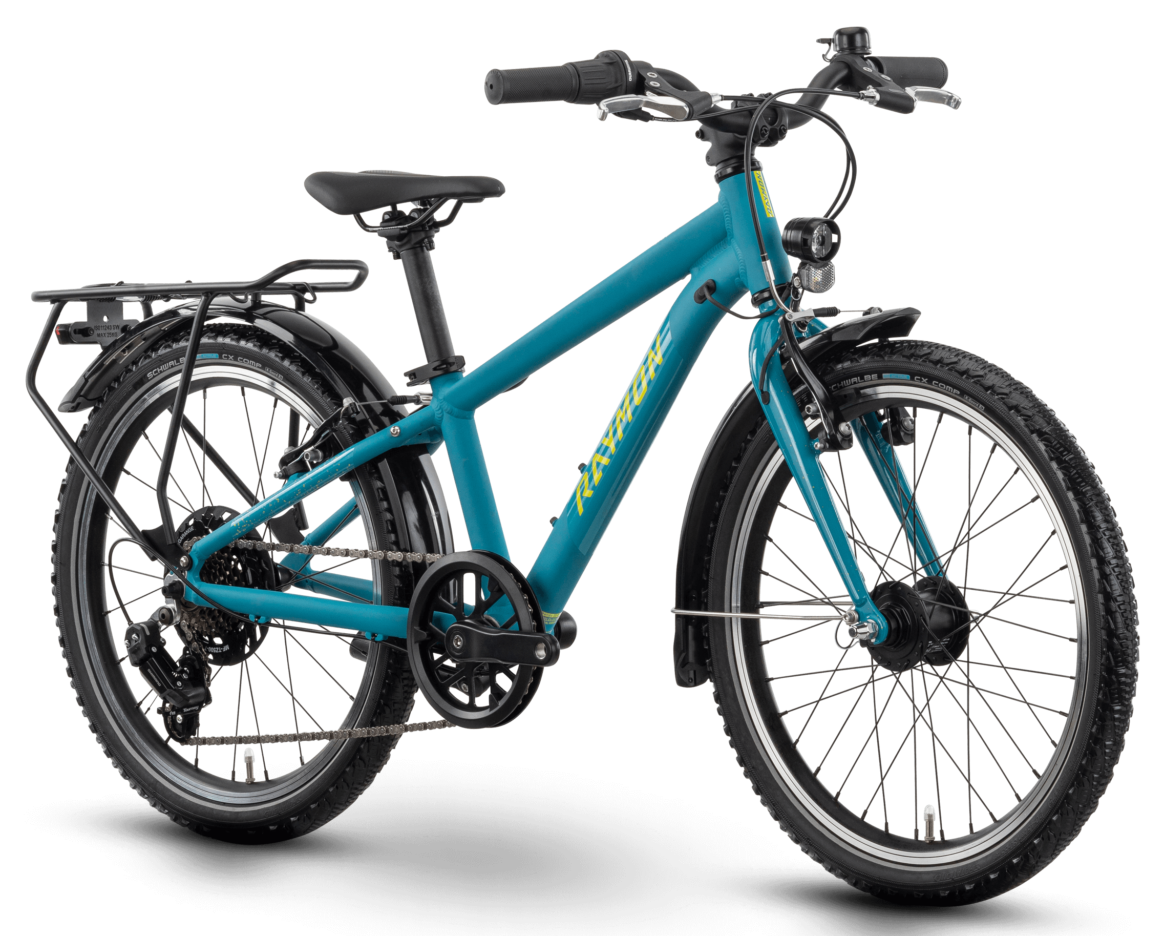 raymon kinderfahrrad 20 zoll Raymon Yanga Street (2026) | 20 Zoll Kinderfahrrad | turquise/lime