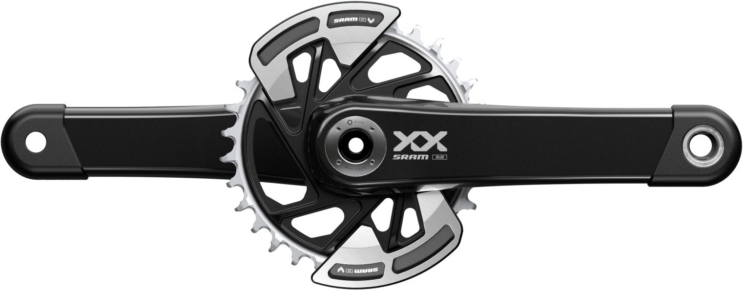 SRAM XX Eagle T-Type Kurbelgarnitur 32Z 12-fach DM schwarz