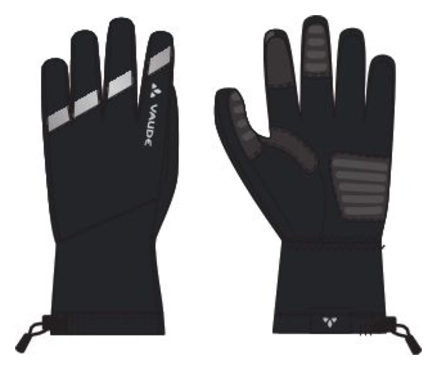 VAUDE Tura Gloves II schwarz MTB-Handschuhe