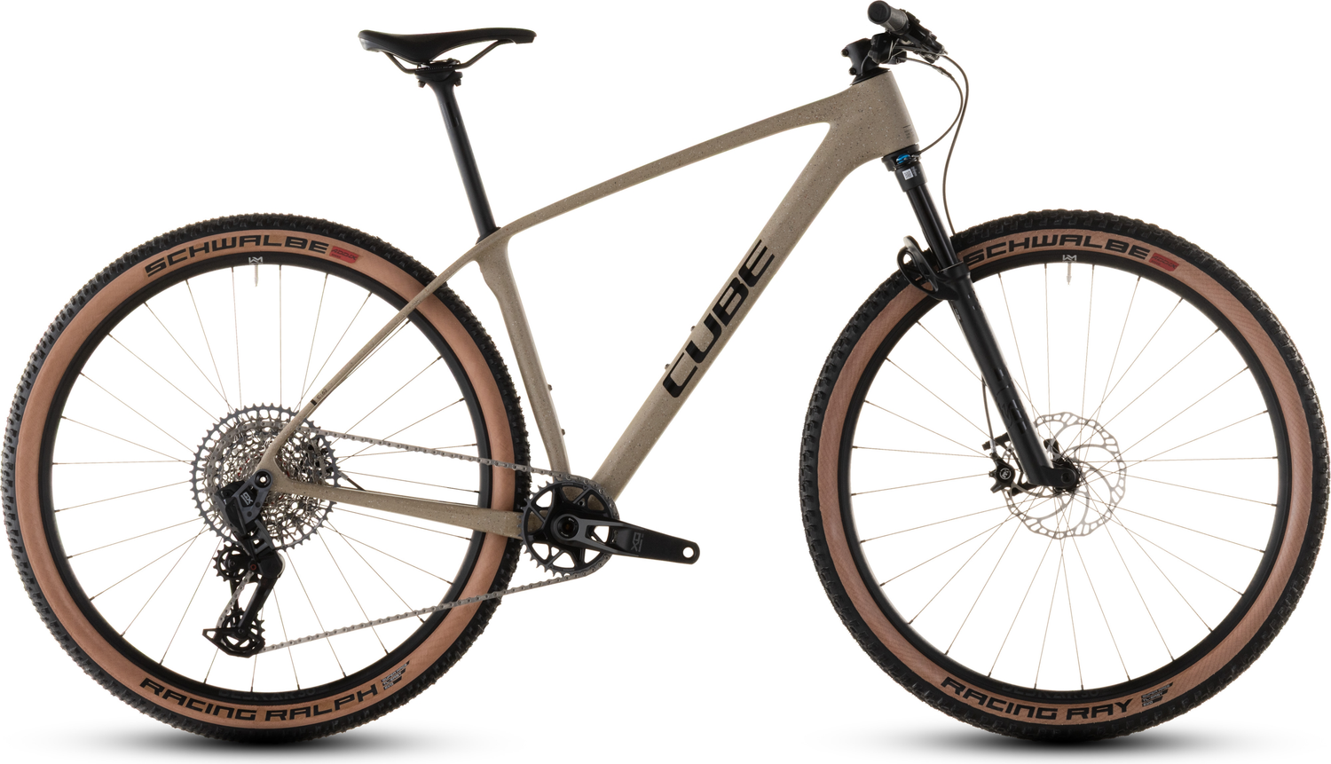 cube rock shox mountainbike Cube Reaction C:62 SLX (2026) | 29 Zoll MTB Hardtail | mineralgrit´n´black