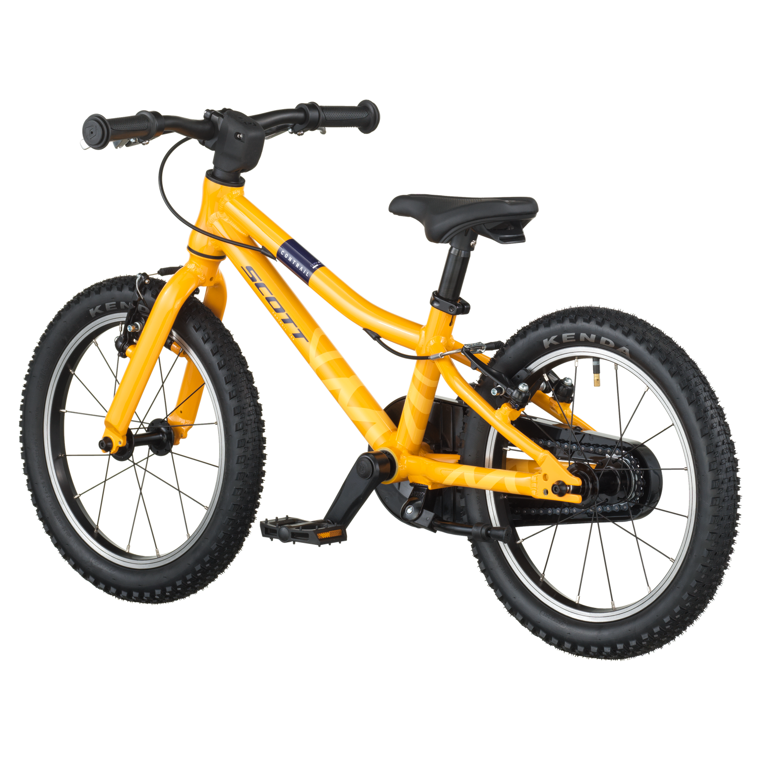 kinderfahrrad von scott Scott Contrail 160 (2026) | 16 Zoll Kinderfahrrad | mimosa yellow