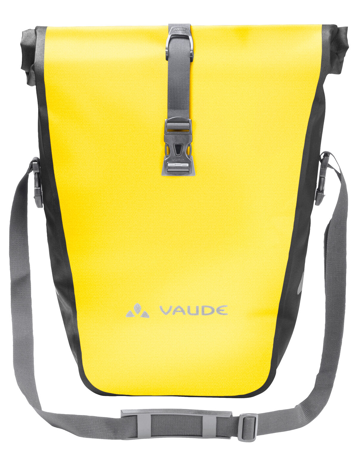 vaude fahrradtasche montieren VAUDE Aqua Back Gepäckträgertasche Single gelb/schwarz
