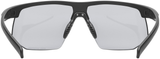 uvex Aerios V Radbrille Black Matt / Smoke