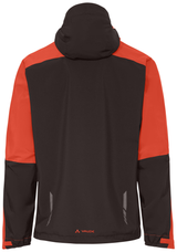 VAUDE Men's Moab Rain Jacket glowing red/black