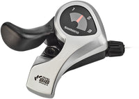 Shimano Tourney SL-TX50 Daumenschalter 3-fach links SIS silber/schwarz – aktuelle Variante