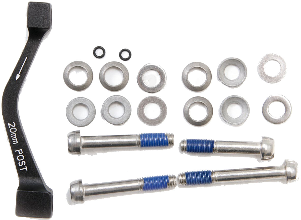 Avid Disc 20P Post Mount Adapter CPS + Standard 180/160mm