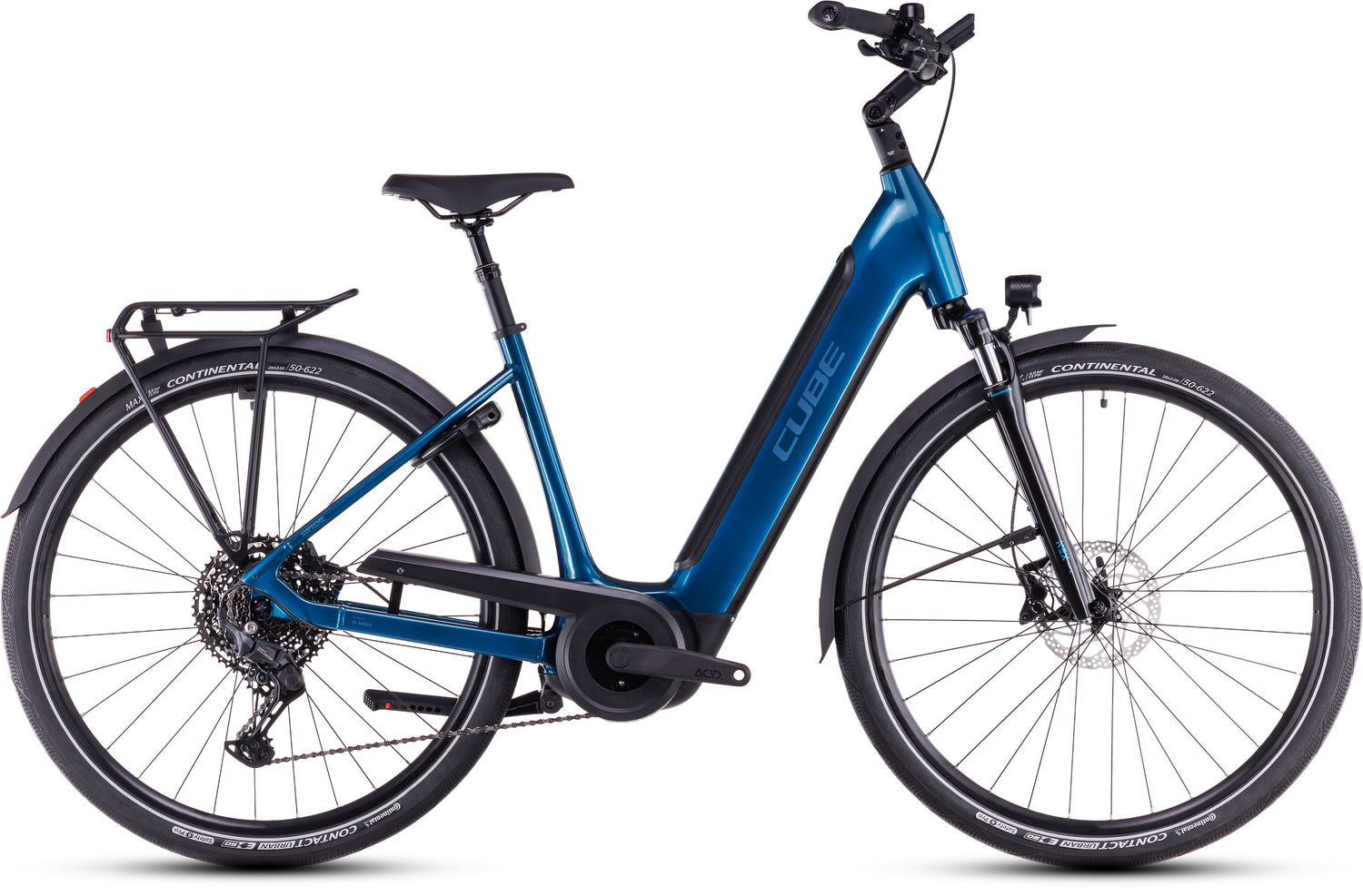 cube e bike amberg Cube Supreme Hybrid Pro 625 Easy Entry (2026) | City E-Bike | electricblue´n´blue