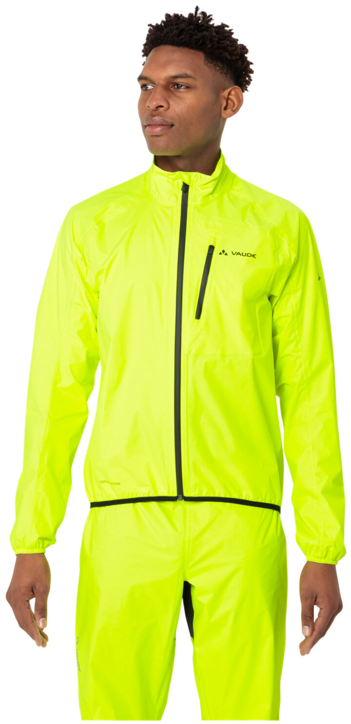VAUDE Men's Drop Jacket III neon yellow/neon yellow