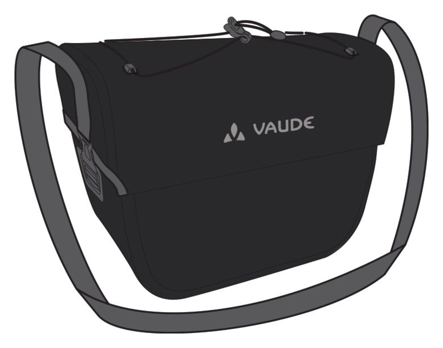 vaude lenkertasche aqua box test VAUDE Aqua Box schwarz Lenkertasche | black