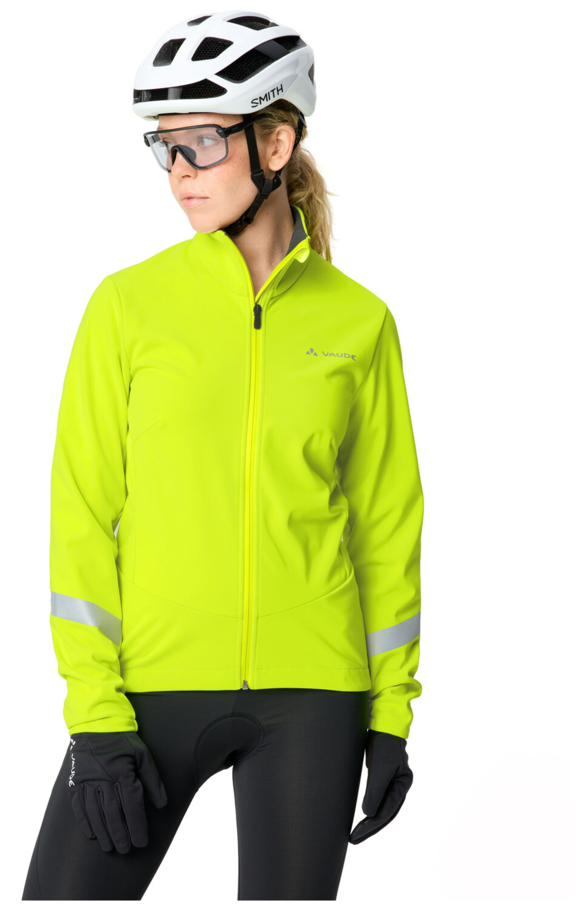 VAUDE Women's Matera Softshell Jacket III neon yellow