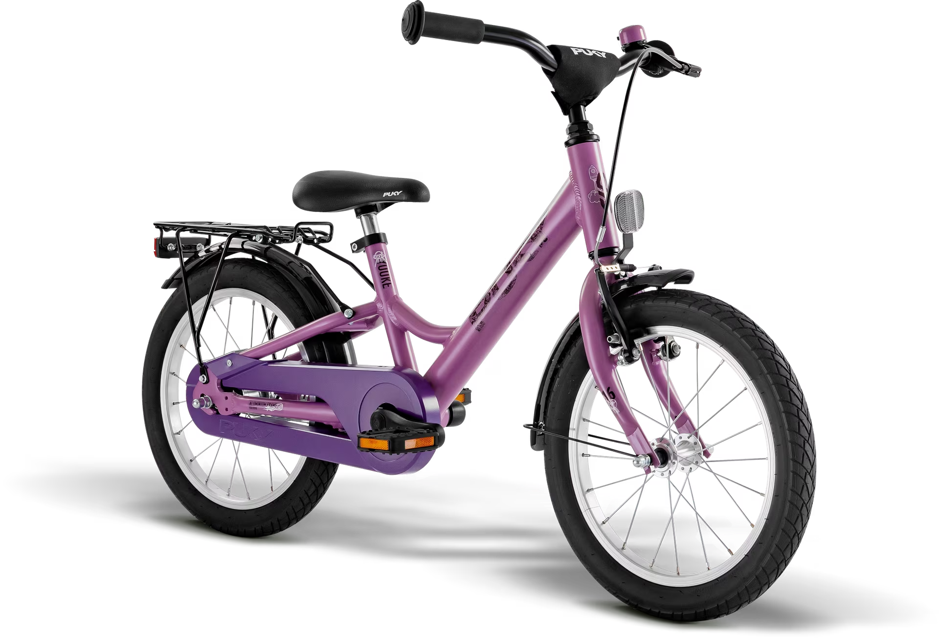 puky fahrrad 16 zoll mädchenfahrrad Puky YOUKE 16 Alu (2026) | 16 Zoll Kinderfahrrad | perky purple