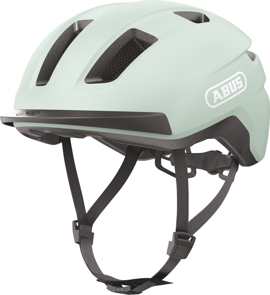 fahrradhelm damen grau Abus Purl-Y Urban Fahrradhelm | mint green