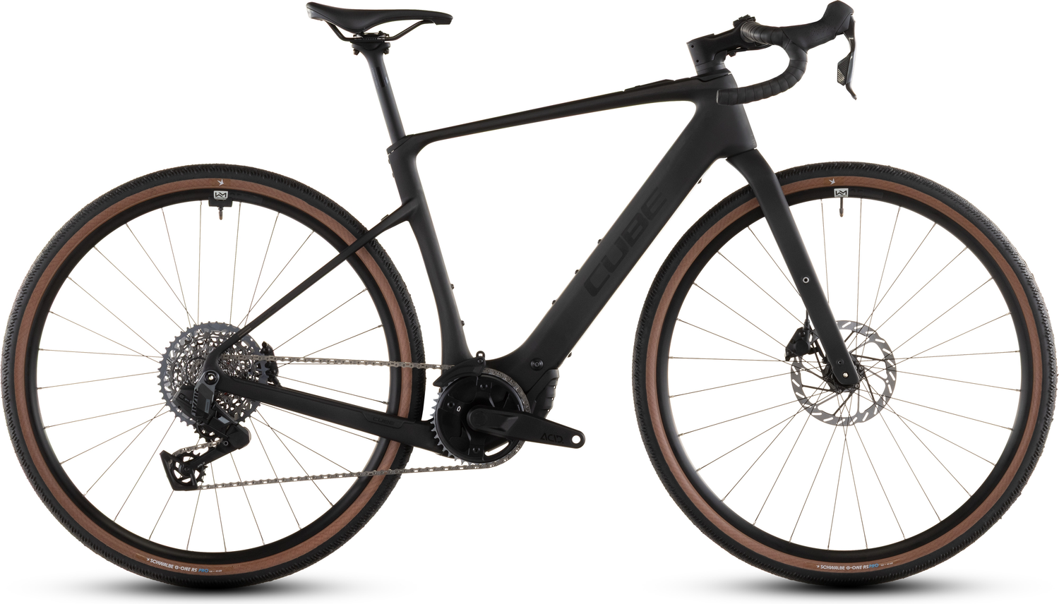 gravel bike rahmenhöhe 62 Cube Nuroad Hybrid C:62 EXC 400X (2026) | E-Gravelbike | blackline