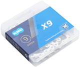 KMC X9 Kette 9-fach silber