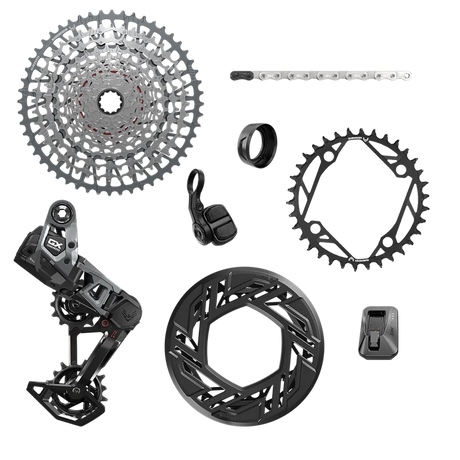 SRAM GX AXS Eagle Transmission EMTB 104BCD 34Z ohne Kurbel XS-1275 10-52Z