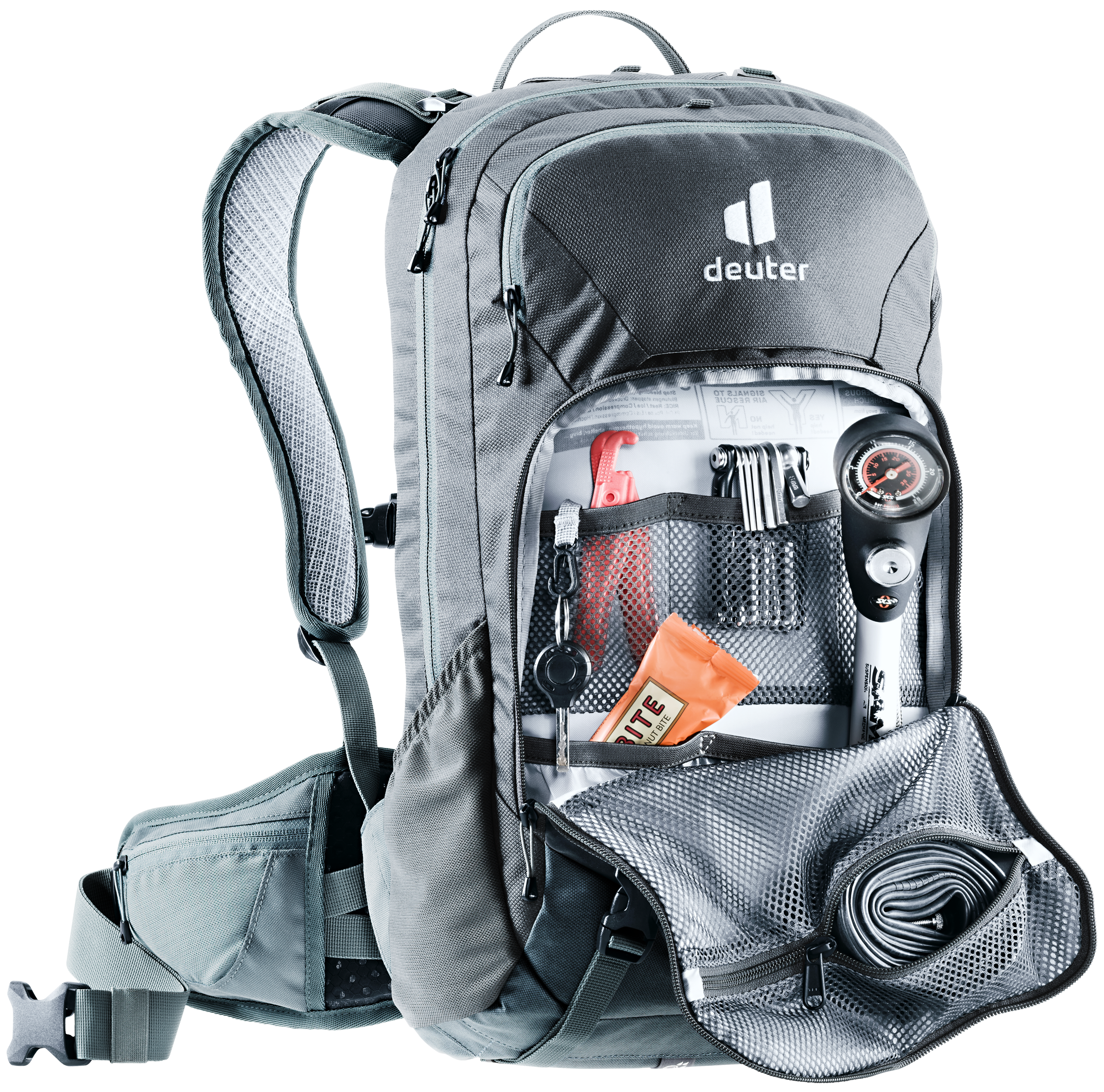 deuter Attack 16 Fahrradrucksack grau