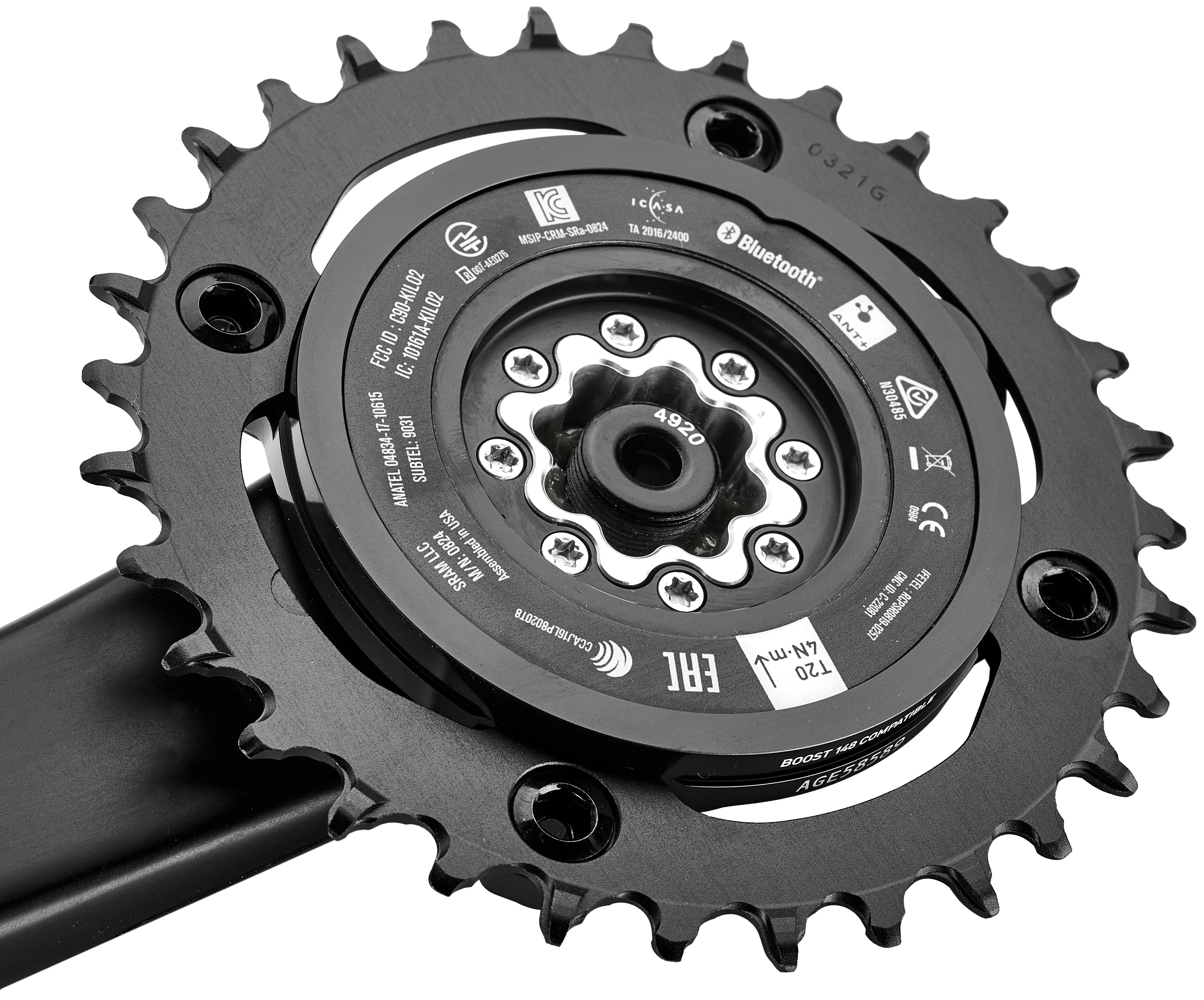 SRAM Quarq XX1 Eagle Powermeter Kurbelgarnitur 12-fach 32Z DUB Boost