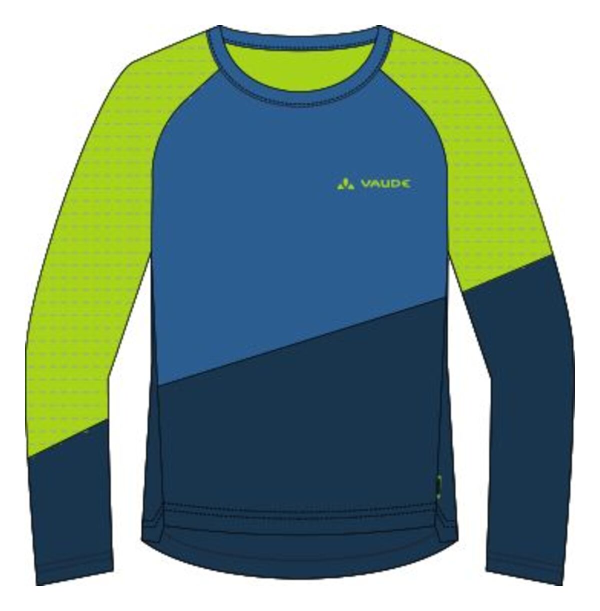Vaude Lezza T-Shirt Kinder - black/white Vaude Lezza T-Shirt Kinder - black/white