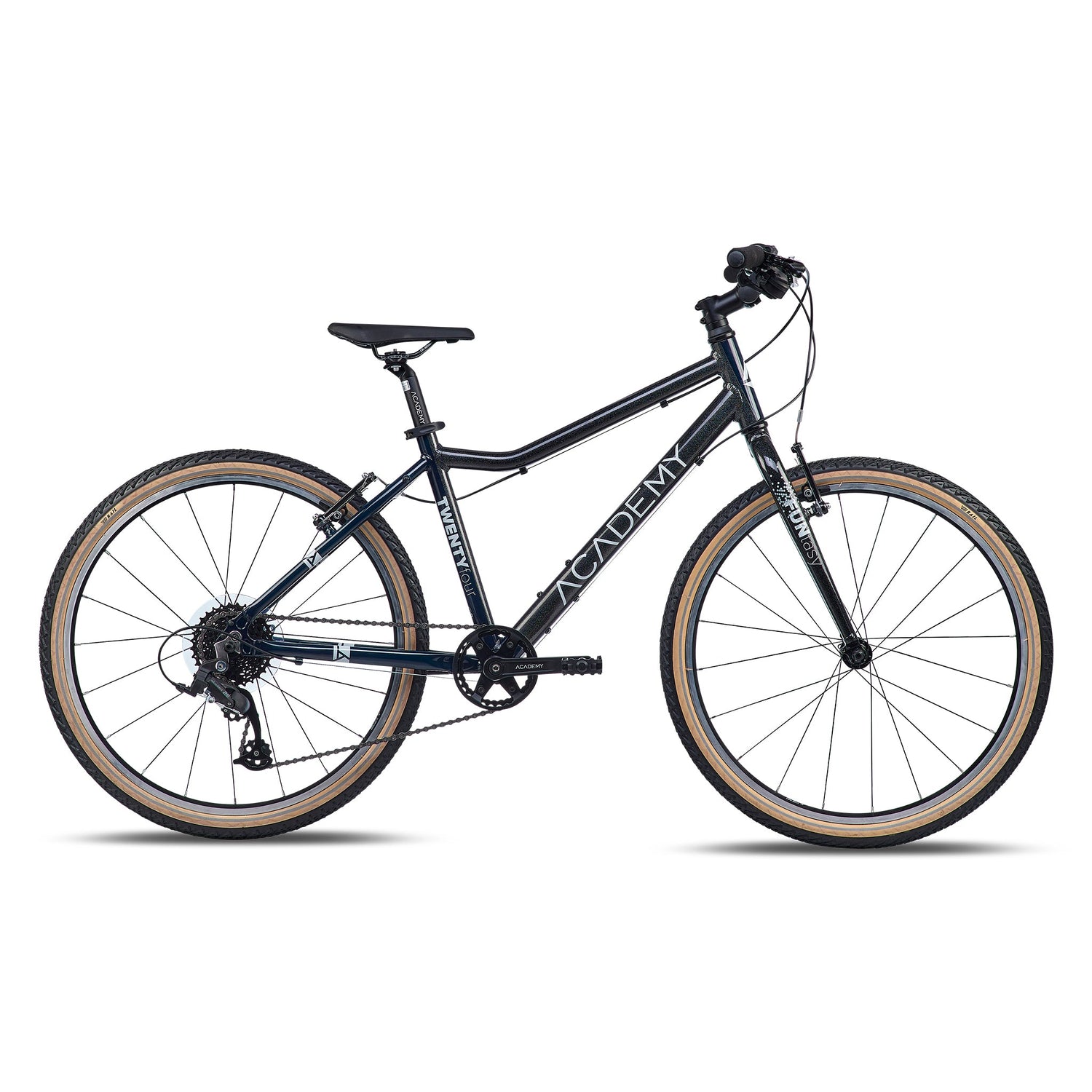 academy kinderfahrrad ACADEMY Grade 5 Edition (2026) | 24 Zoll Kinderfahrrad | FUNtasy Black
