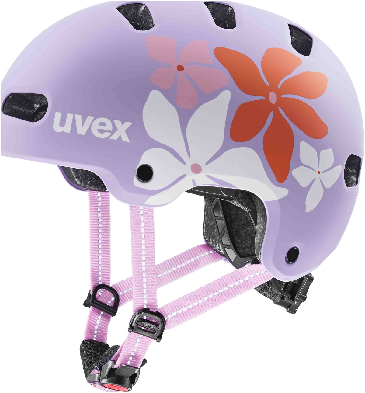 uvex Kid 4 Style flower lilac matt