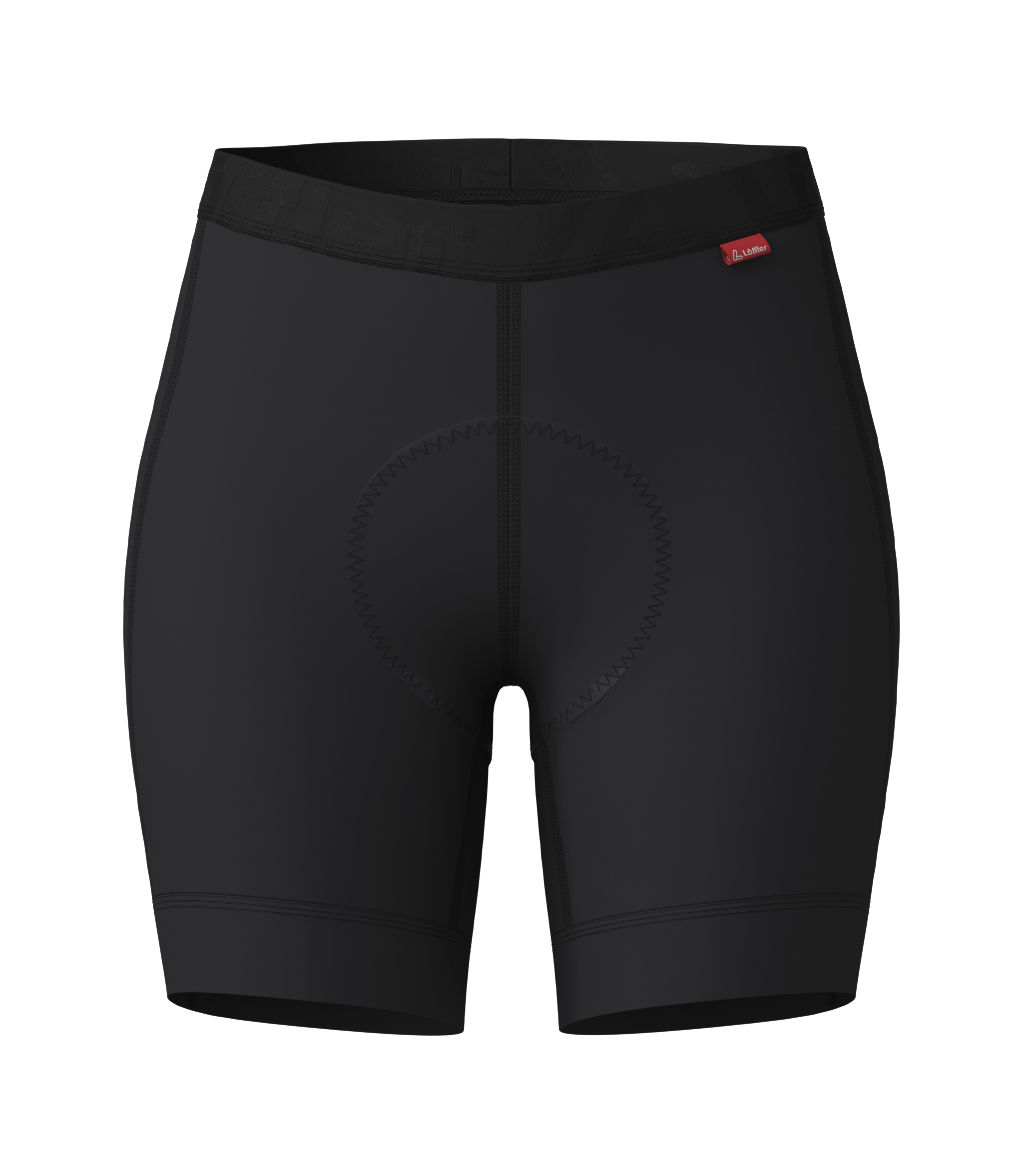 Löffler W Cycling Undershorts Elastic Mesh Black