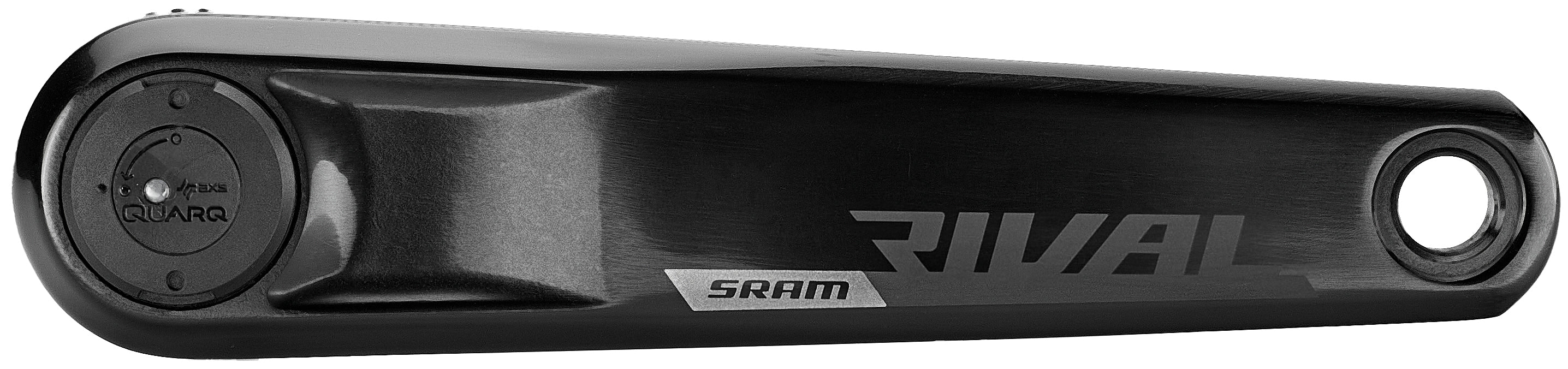 SRAM Rival AXS D1 DUB Powermeter Kurbelarm Links schwarz