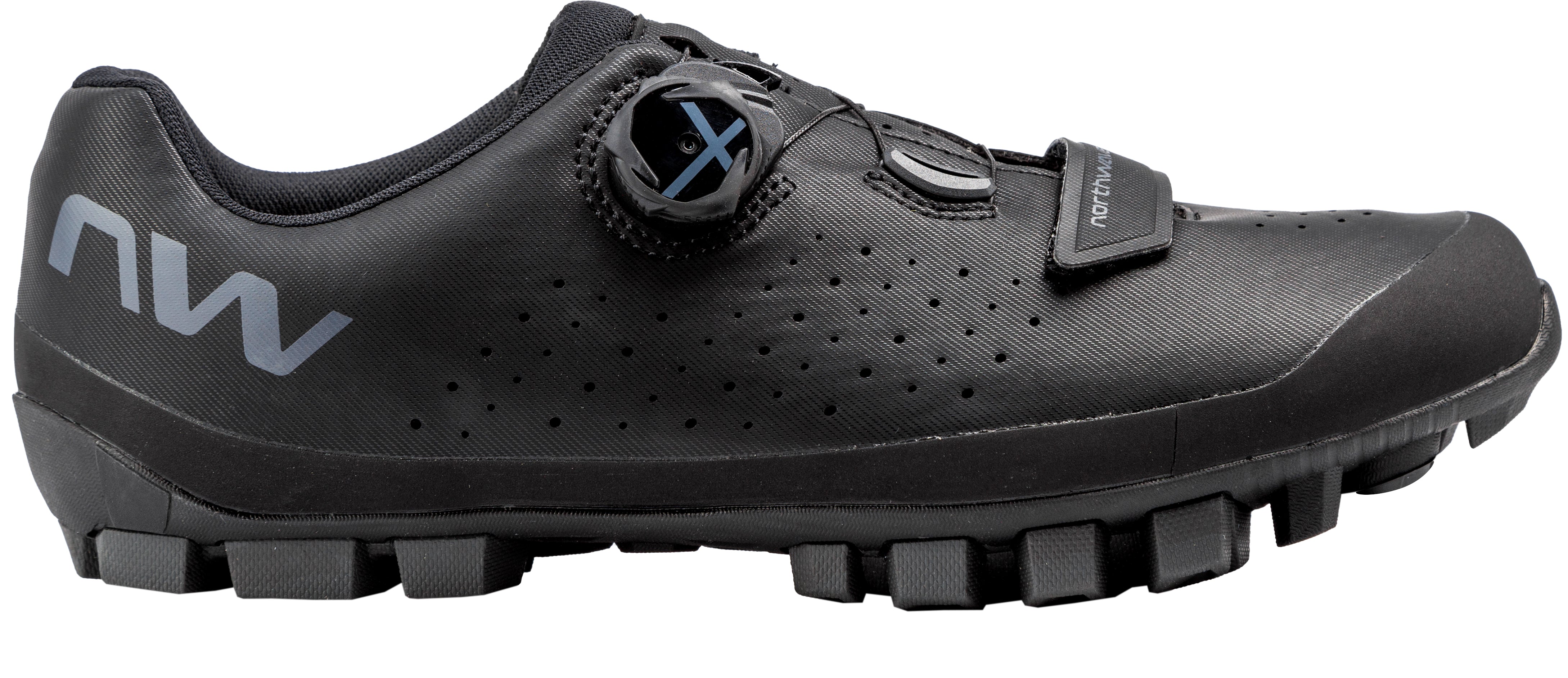 Northwave Hammer Plus Wide MTB-Schuhe Black/Dark Grey