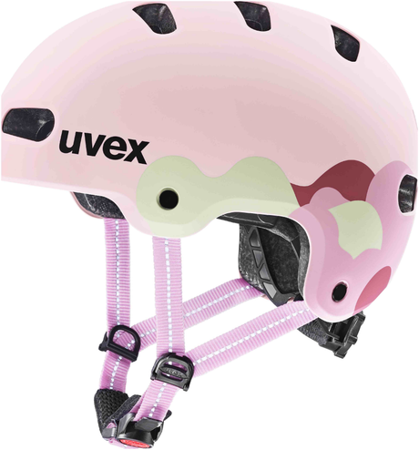 uvex Kid 4 Style strawberry-matcha matt